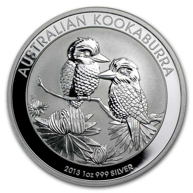 (1985) Монета Австралия 2013 год 1 доллар   Серебро Ag 999  UNC